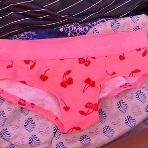 Cherry love PINK panties XS